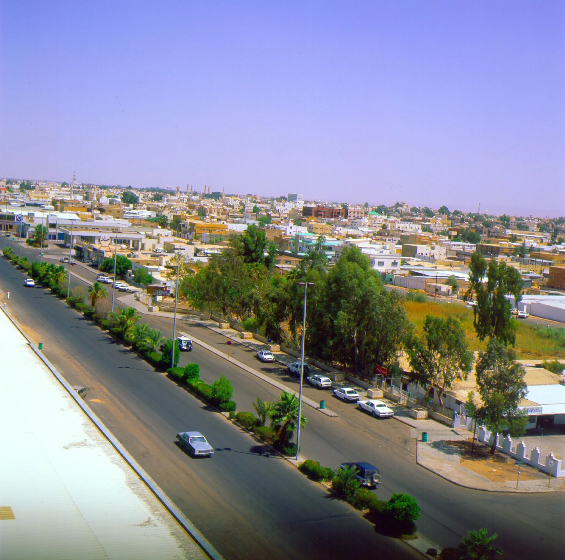 مشهد علوي لأحياء مدينة تبوك